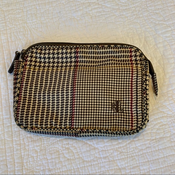 Lauren Ralph Lauren Handbags - NWOT! Ralph Lauren Herringbone Makeup Bag